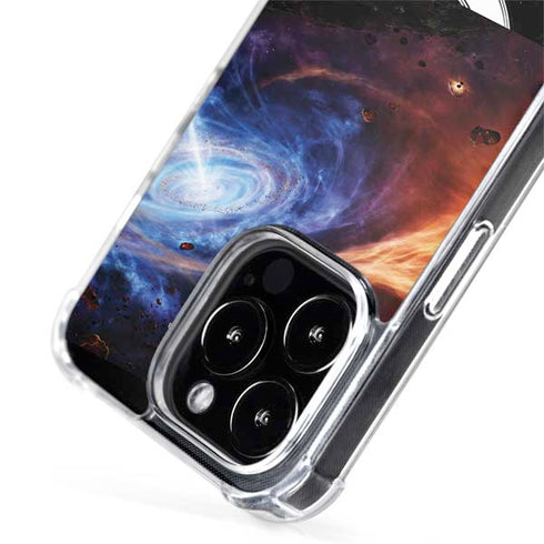 StockTrek Binary System Orbiting near a Black Hole iPhone 15 Pro MagSafe Case